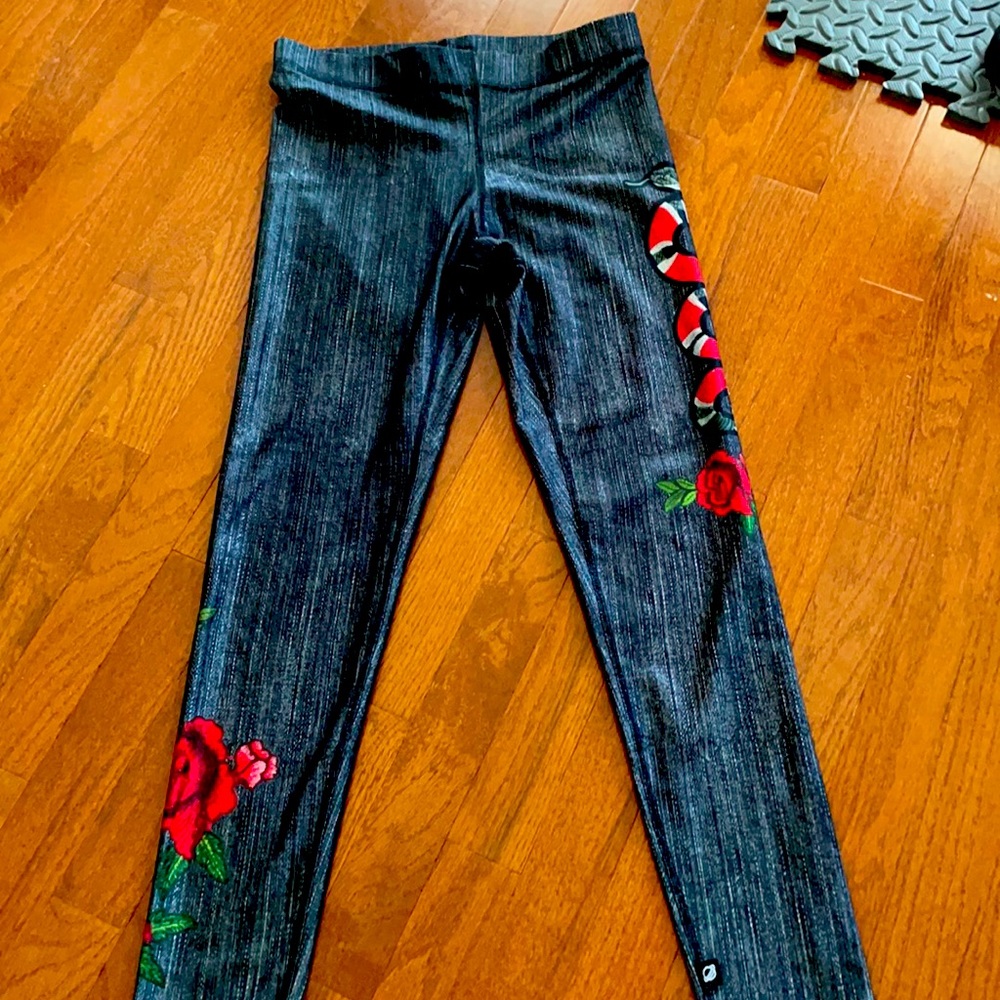 Terez slim band crop